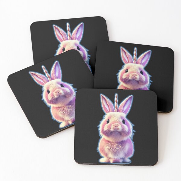 Item preview, Rosalie, the little unicorn bunny designed and sold by Pixelboys.