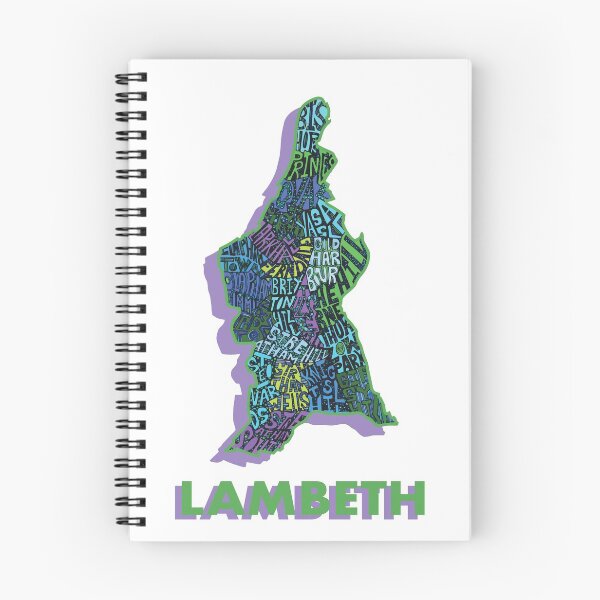 Item preview, Lambeth - London Boroughs designed and sold by damnfinecuppa.