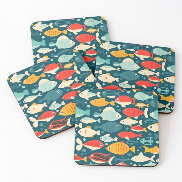 Item preview, Under the sea fish pattern  designed and sold by damomonkey.