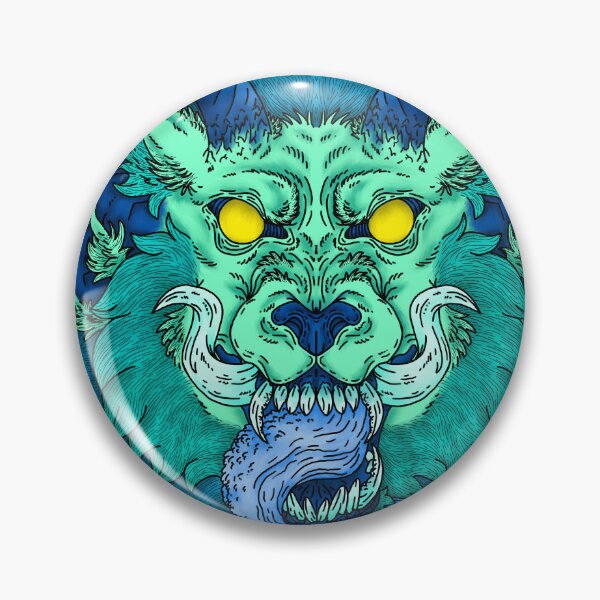 Item preview, blue creature designed and sold by goatwolfstudios.