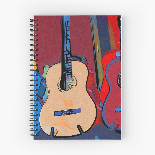 Item preview, Triple Threat: Showcase Your Love for Music with 3 Guitars on a Stand designed and sold by Fenomena Designs.