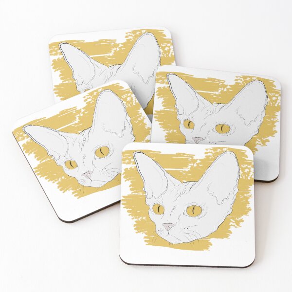 Artikelvorschau, Goldkatze Devon Rex Vintage entworfen und verkauft von hemp3x.