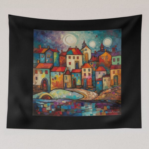 Item preview, Colorful  City designed and sold by IncrediArts.