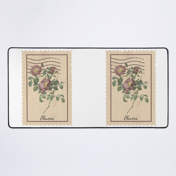 Item preview, Vintage flower stamp designed and sold by pastelsloth.