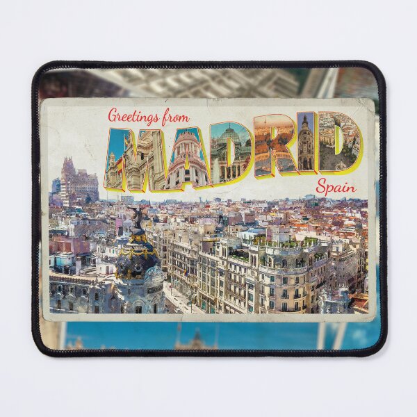 Item preview, Saludos desde Madrid en España recuerdo retro estilo vintage designed and sold by DeveloperProp0.