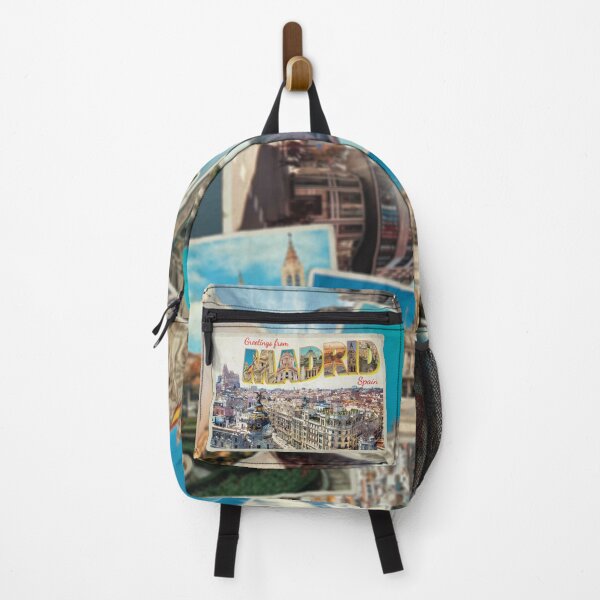 Item preview, Greetings from Madrid in Spain vintage style retro souvenir designed and sold by DeveloperProp0.