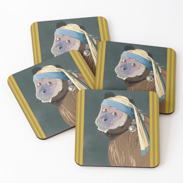 Item preview, Capuchin With A Pearl Earring designed and sold by Kara SJ.
