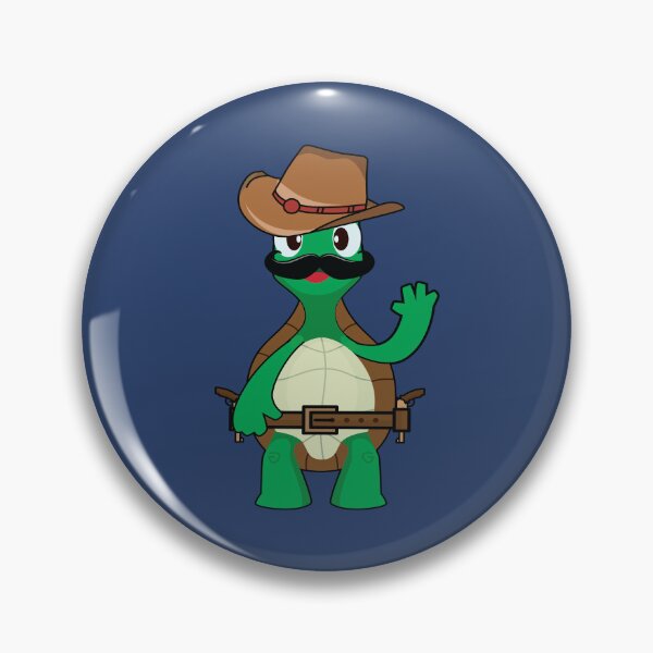 Artikelvorschau, Lustiger Cowboy-Schildkröten-Sheriff entworfen und verkauft von Donutlovers.