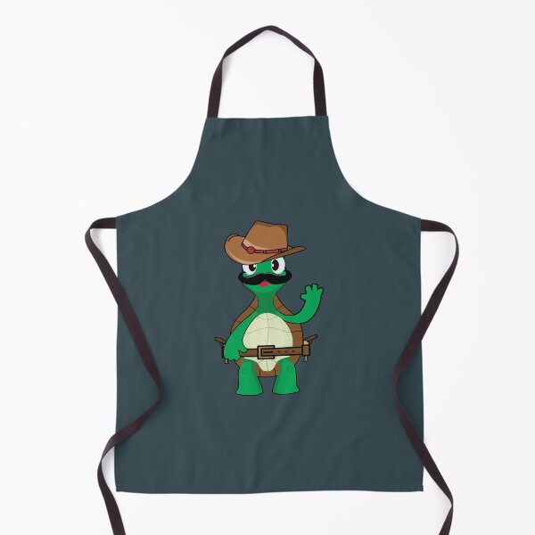 Item preview, Funny cowboy turtle sheriff designed and sold by Donutlovers.
