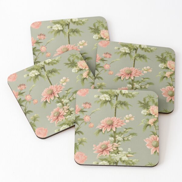 Item preview, Throw Pillow With Beautiful Floral Pattern - Grandma Chic Home Decor designed and sold by Sowari-Pillows.