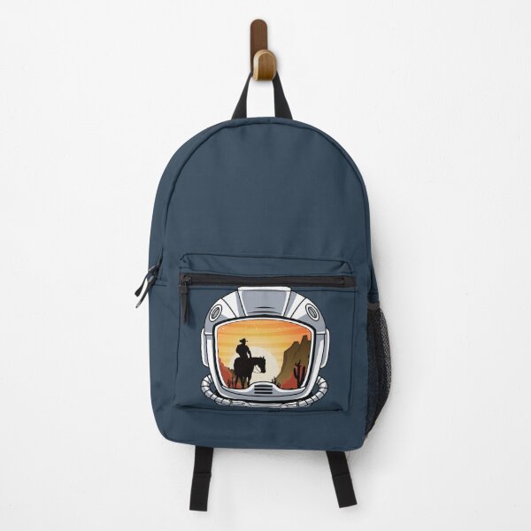 Item preview, Cowboy silhouette on astronaut helmet  designed and sold by Donutlovers.