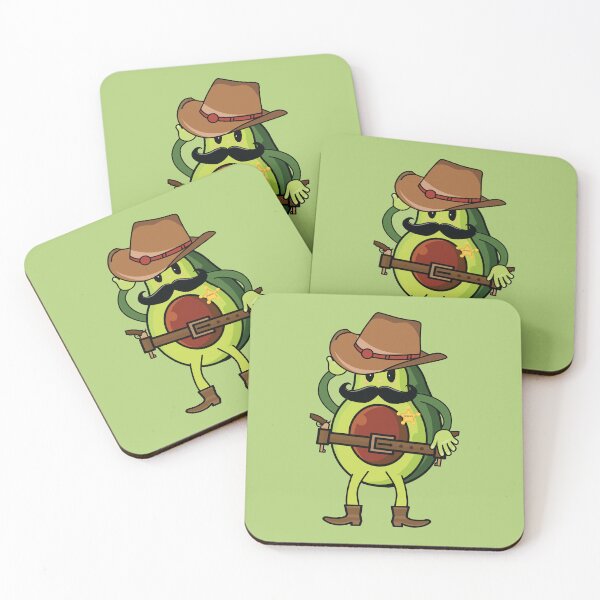 Item preview, Funny avocado cowboy sheriff  designed and sold by Donutlovers.