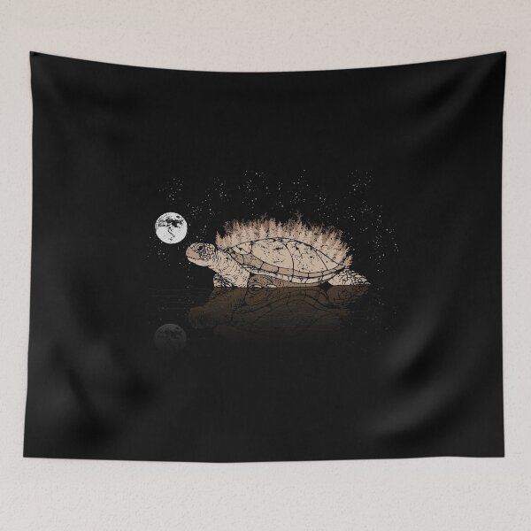 Item preview, Sea Turtle Art Women Moonshine Underwater Sea Turtle designed and sold by DSWShirts.