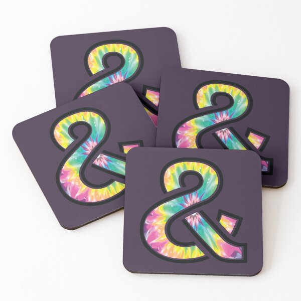 Item preview, Ampersand sign on colorful tie dye  designed and sold by Donutlovers.