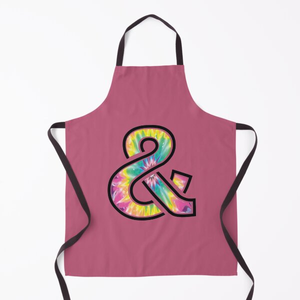 Item preview, Ampersand sign on colorful tie dye designed and sold by Donutlovers.
