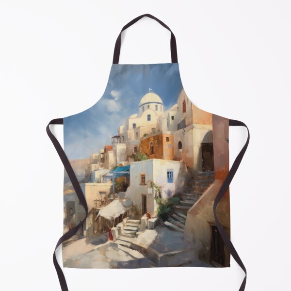Item preview, Santorini Oia Grecia designed and sold by Vanover Designs.