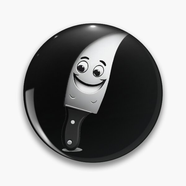 Artikelvorschau, Comic Coolness: Unleash Fun with a Funny Smile Knife Design entworfen und verkauft von MLArtifex.