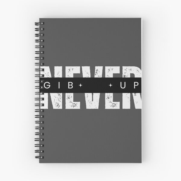 Item preview, Motivation Never Gib Up Design Never Gib Up Funny designed and sold by LMCskoza.