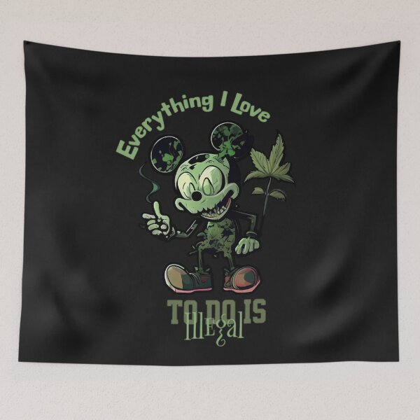 Item preview, Everything I Love To Do Is Illegal designed and sold by futuresimo04.