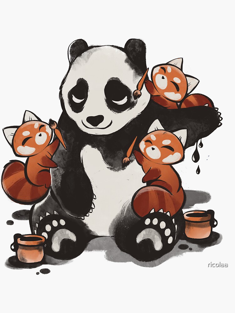 ArtStation - Panda tattoo design 1