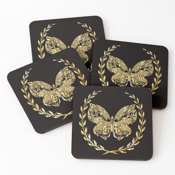 Item preview, so beautiful black gold butterfly gold style life designed and sold by Eden3.