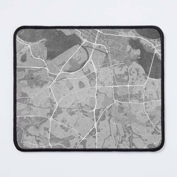 Item preview, Map of San Juan (Puerto Rico) in gray vintage style designed and sold by blursbyai.