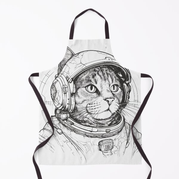 Item preview, cool looking astro cat designed and sold by Elias Kamstra.