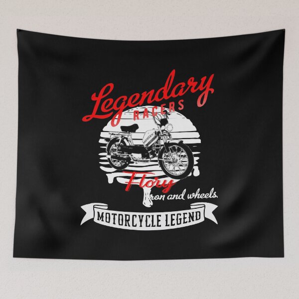 Aperçu de l'œuvre Le culte des cyclomoteurs Kreidler Flory créée et vendue par Hoodiestyle.