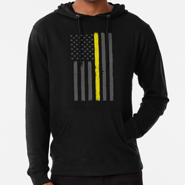 thin yellow hoodie