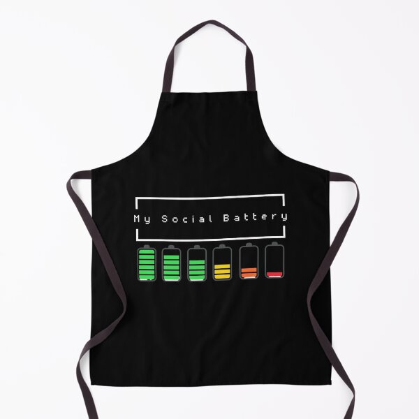Item preview, Funny My Social Battery Design My Socail Battery Humor designed and sold by LMCskoza.