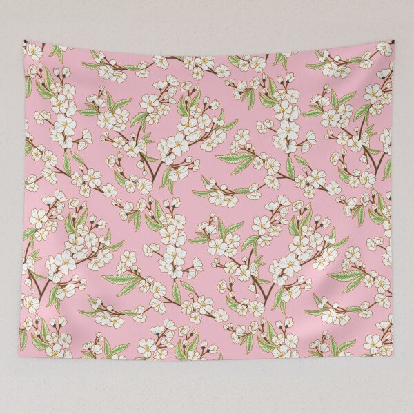 Item preview, White Blossom Garden - Blush Pink  designed and sold by TigaTiga.