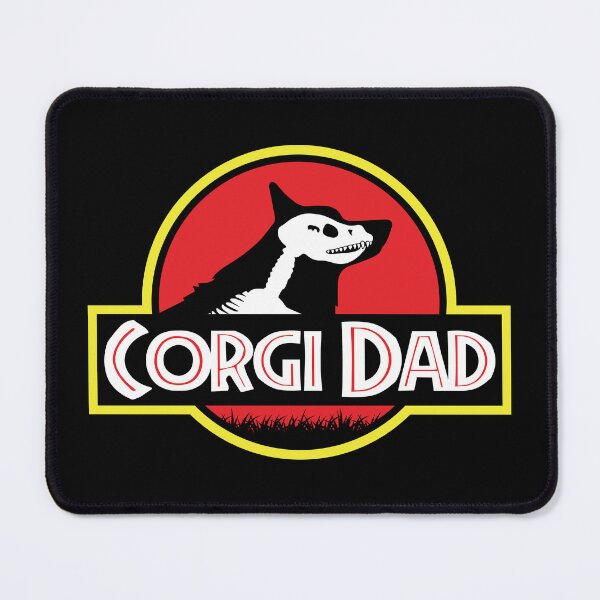 Item preview, (For Dark Background) Jurassic Pembroke Welsh Corgi Dad designed and sold by More Cute Dogs.