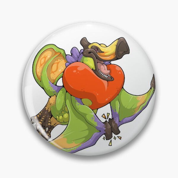 Item preview, Adhesivo/Pin Qurupeco designed and sold by Cloudwyrms.