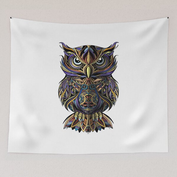 Item preview, Cool Owl, Zen style, sketching designed and sold by SceneryStudio.