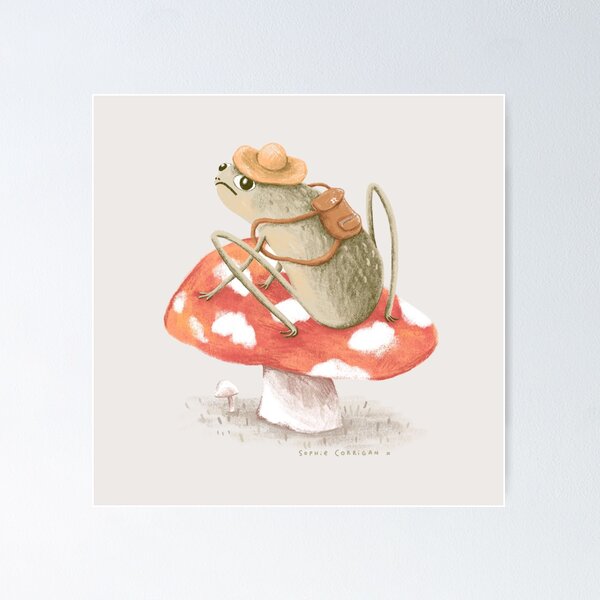 Item preview, Awkward Toad Ready for Adventure designed and sold by SophieCorrigan.