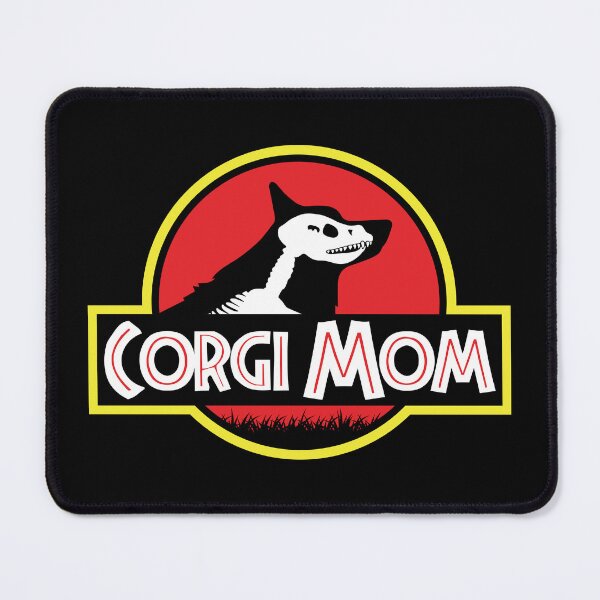 Item preview, (For Dark Background) Jurassic Pembroke Welsh Corgi Mom designed and sold by More Cute Dogs.