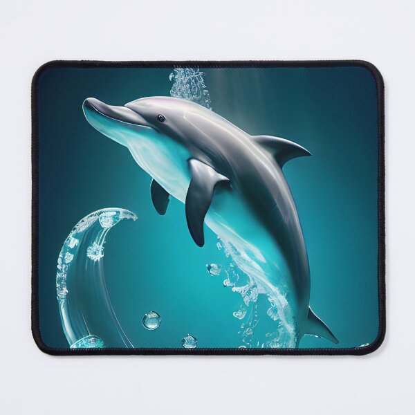 Item preview, Realistic dolpin splashing out of water designed and sold by Anteia.