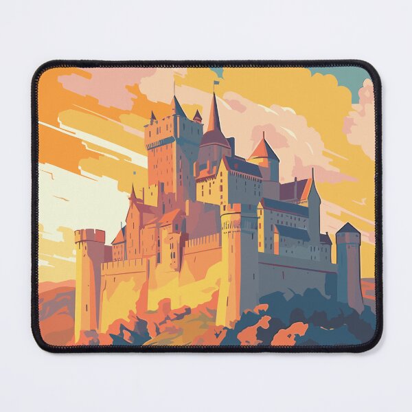 Item preview, French Castle - Illustration designed and sold by ChelaDesigns.