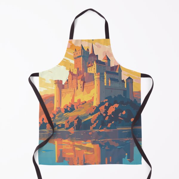 Item preview, French Castle - Illustration designed and sold by ChelaDesigns.