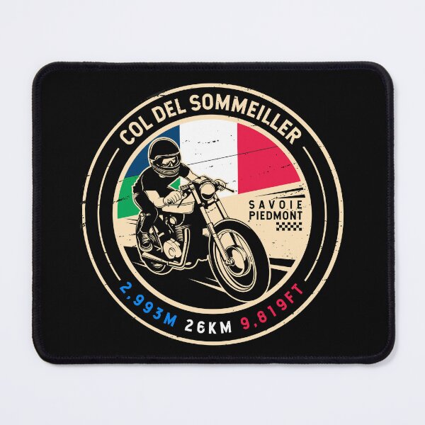 Item preview, Col del Sommeiller | Italy France | Motorcycle designed and sold by KrisSidDesigns.