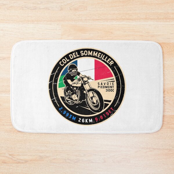 Artikelvorschau, Col del Sommeiller | Italien Frankreich | Motorrad entworfen und verkauft von KrisSidDesigns.