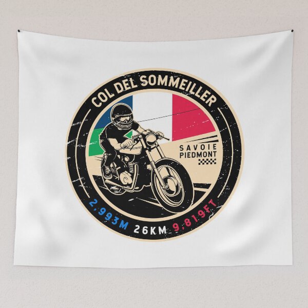 Item preview, Col del Sommeiller | Italy France | Motorcycle designed and sold by KrisSidDesigns.