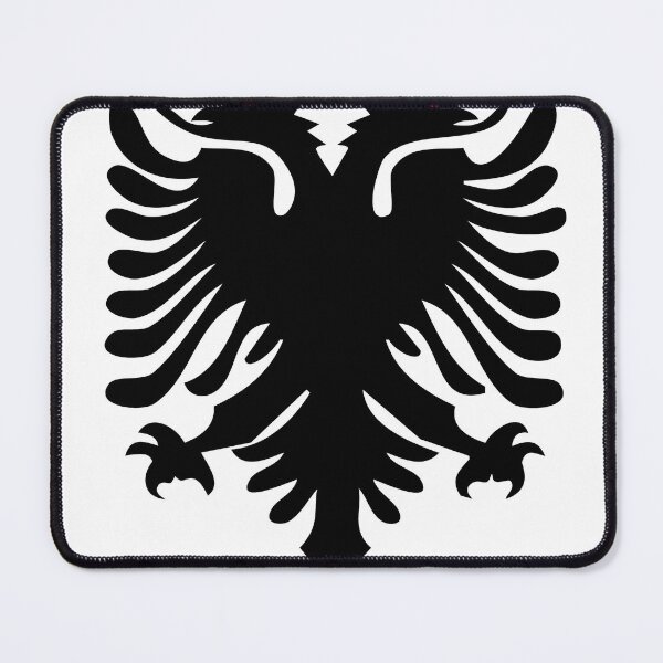Item preview, Albania Flag designed and sold by PawsyArt.