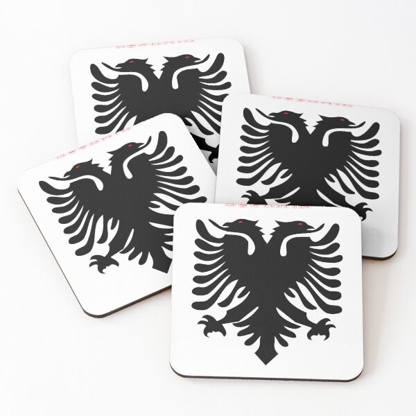 Artikelvorschau, Albanische Flagge entworfen und verkauft von PawsyArt.