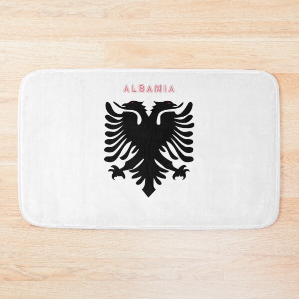 Item preview, Albania Flag designed and sold by PawsyArt.