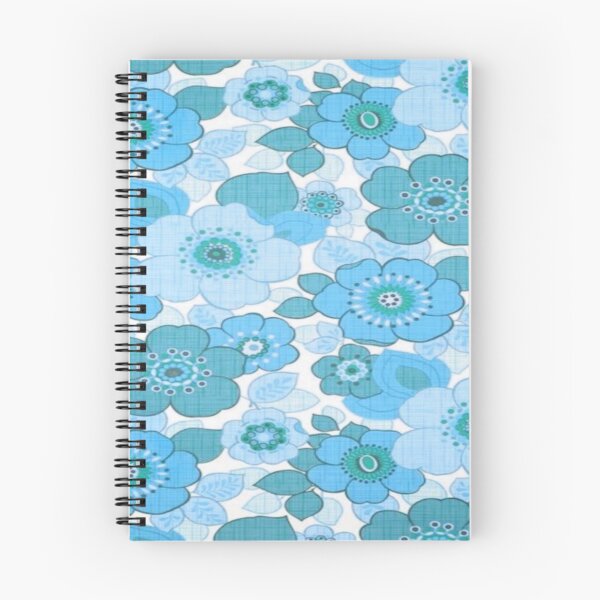 Item preview, Blue flowers pattern designed and sold by adlkh.