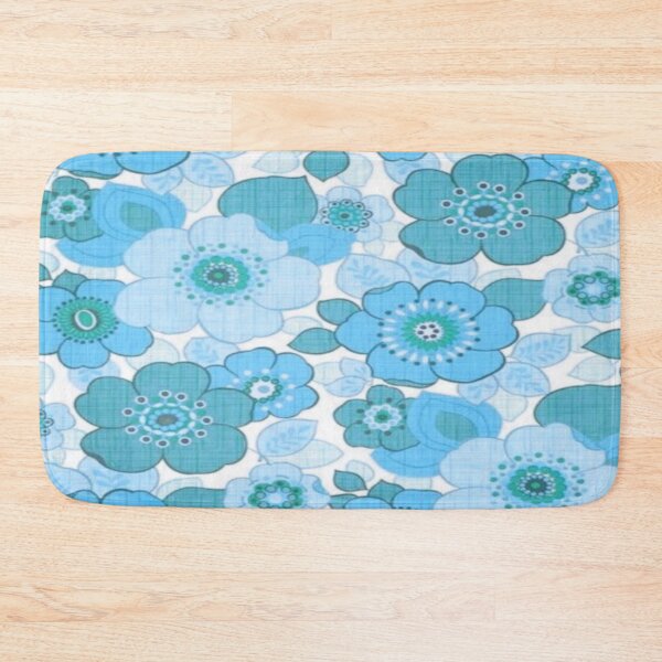 Item preview, Blue flowers pattern designed and sold by adlkh.