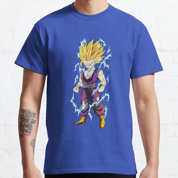 SSJ2 Son Goku Super Saiyan 2 Flame Fire 3D T-Shirt