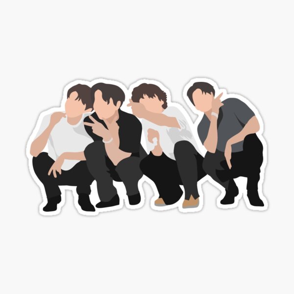 Stray Kids Thunderous Digital Illustration  Sticker for Sale by Jewelsm13