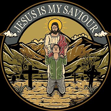 Artwork thumbnail, Jesus Is My Saviour - Male Edition by ChristlikeMerch